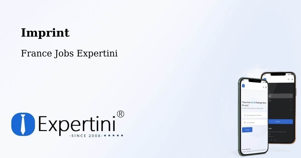 Imprint – Saverne - France Jobs Expertini